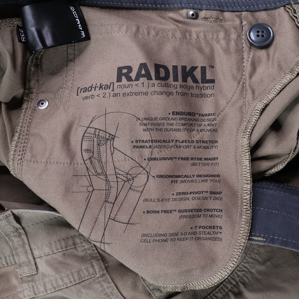 Kuhl Radikl Pants Men's 38x32 Hiking Performance Cargo Gorpcore - Picture 6 of 10